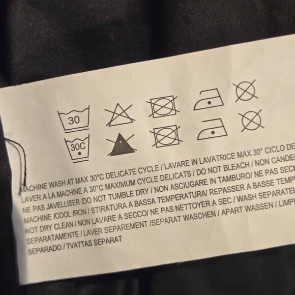 Woolrich John Rich & Bros. Black Ramar Cloth Hooded Raincoat Chore Coat, Size L - Picture 13 of 13